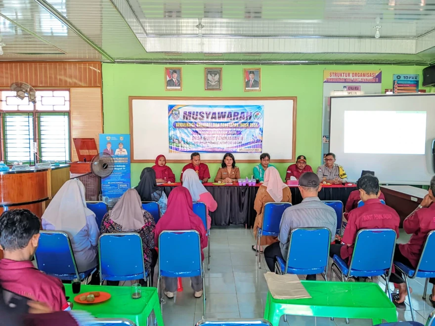 Untuk mengetahui tingkat Kemajuan dan Kemandirian Desa Bukit Peninjauan II, Pemerintah Desa Bukit Peninjauan II melaksanakan Musyawarah Verifikasi, Validasi dan Penetapan Indeks Desa Tahun 2026 
